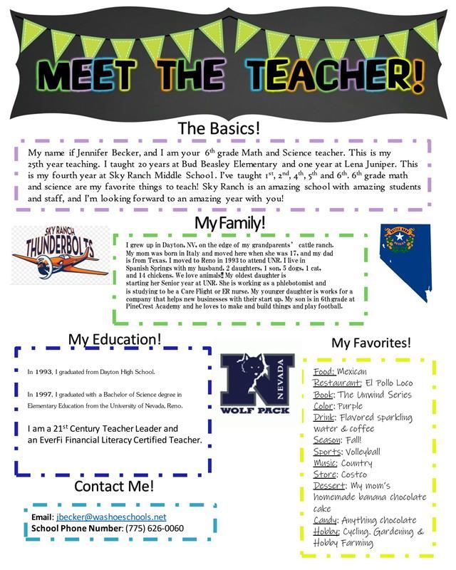 Meet the Teacher